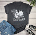 My Heart Is On That Court Volleyball T-shirt